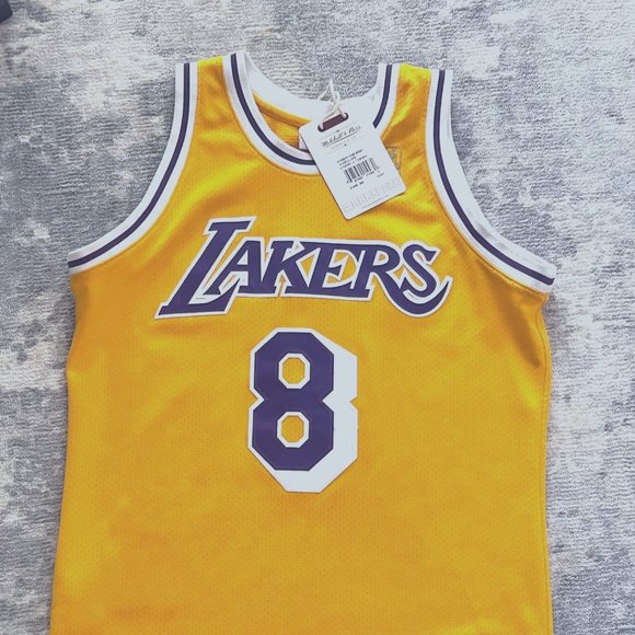 100% Authentic Mitchell Ness Lakers 1996-97 Kobe Bryant Jersey